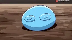 Shion Surrenders to Rimurus Sensual Embrace in Heated Hentai Fantasy