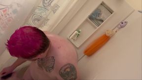 Watch Me Shower & Cum