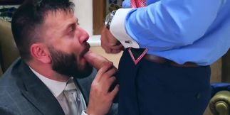 Delightful gay pleasures between friends at a wedding