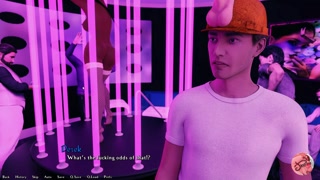 BEING A DIK #32 - Busty striper dances me in club - Gameplay commented