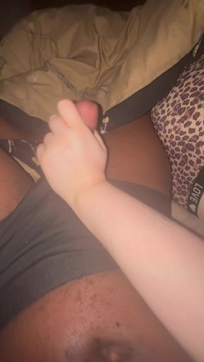 I cum all over my stepmoms big tits