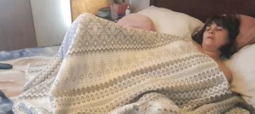 Stepson catches stepmother masturbating and ends up cumming