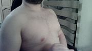 Virgin beefy camboy flexes and dances
