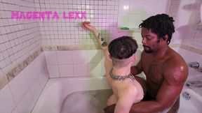Magenta Lexx: My Bathroom Fuck of Jmagnumm