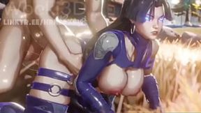 Psylocke's wild action in Marvel Rivals