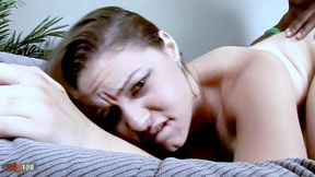 young latina brunette leenuh rae sucks jon q s thick bbc before he wrecks her tight pussy raw