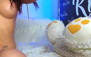 My 18 Year Old Stepsister Helping with Boner