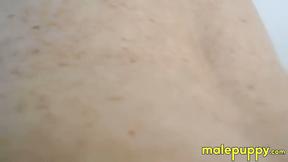 Step Daddy Richard Lennox teases his stepson with his jockstrap