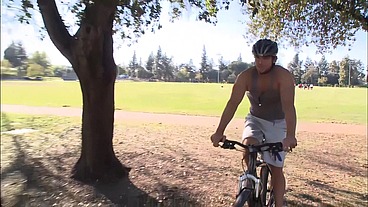 Stephanie Sage And Tanner Mayes Fuck A Bike Messenger Together On A Whim