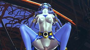 robot girl cowgirl - 3d hentai