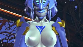 robot girl cowgirl - 3d hentai