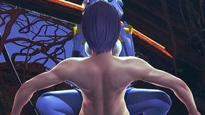 robot girl cowgirl - 3d hentai