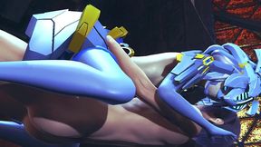 robot girl cowgirl - 3d hentai