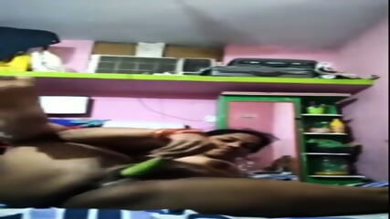 Desi bhabi nude Mastrubation with Brinjal