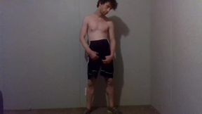 Trying Clothes; Playing, Dressing and Undressing - Track Shorts, Shoes and Socks Pt 1