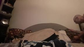 High and edging for hours finally blowing my load with an intense orgasm