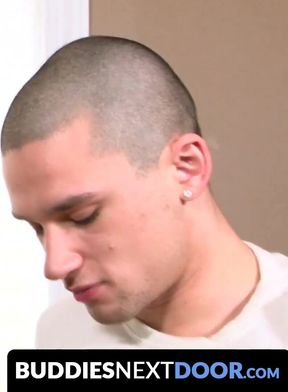 BuddiesNextDoor.com - Young men with big dicks enjoy a threesome with hard and raw an