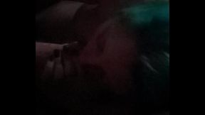 Cute chubby giving head