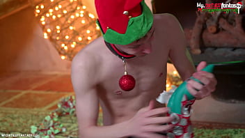 xmas chastity and extreme anal with twinks