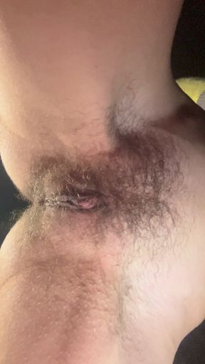 Teacher Masturbates Her Hairy Wet Pussy During Break