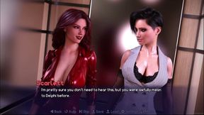 Sky Resort Gameplay Part 8 - the Sexual Urges Getting Her, Trans Selena Masturbates Scarlet