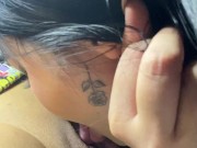 Alma Salvaje sucks Sofia Ardiente beautiful pussy