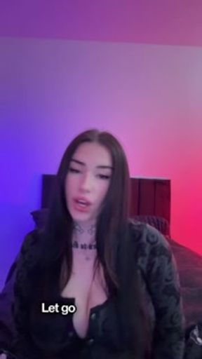 British Goth Teen JOI Dirty Talk