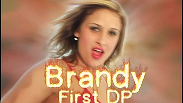 First-timer Brandy Nicole gets double-stuffed in 1st Time Teens #5