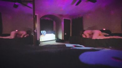 Cozy Erotic Massage Lesbian Couple part 1