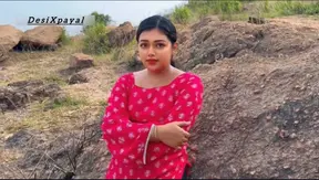 Desi Pahari hot girl gets her tight pussy fucked by a BBC in a local