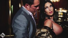 the busty lap dancer takes on the wealthy client
