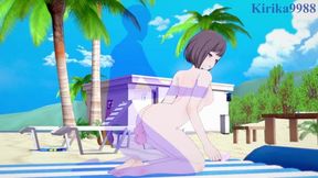 Ena Shinonome and I Share a Passionate Moment by the Shore - Project SEKAI Adventure.