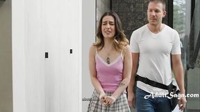 Girl Stuck In Chastity Belt -  Codey Steele, Chanel Camryn
