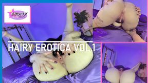 Hairy Erotica Vol.1- Light Skinned Ebony Play And Spreading