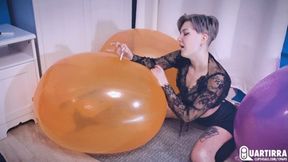 Q791 Stashia cigpops many big balloons - 480p