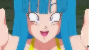 Teen blonde maron gets a massive hard-on from old pervert Master Roshi