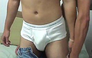 Hot gay scene he gushed that blast of honey cum in a