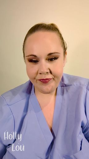 Naughty Nurse Checks your Naughty Prostate