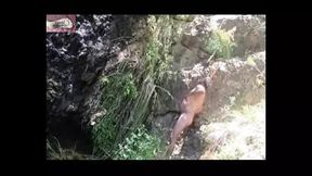 GRESOPIO NUDE IN CATARATAS DE SESIMBRA 2