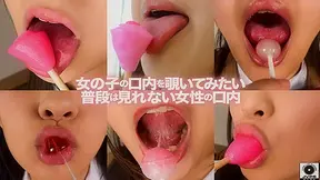 Going Inside the Mouth - Asian Sucking Licking