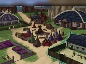 Sabia plays horned god for horny orcs. 3D porn cartoon sex
