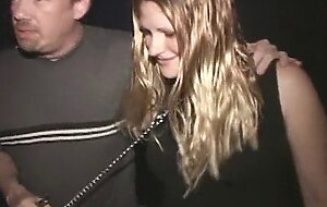 Porn Theater Cum SLut Freak On a Leash!