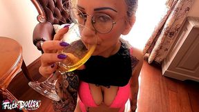 natasha ink 1on1 rough anal, piss in glass & drinking, piss in ass, sloppy gagging deepthroating, anal creampie [reload 4k]