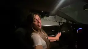 Dancing and Fucking in Public in Front of the Car with Yeri Blue