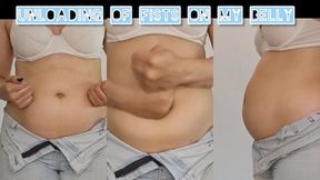 Unloading of punching on my belly