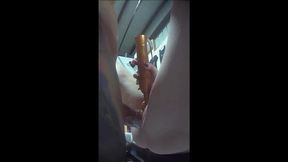 his big dick wrecks my pussy in a sex swing. rizin  studio. 4 pov s