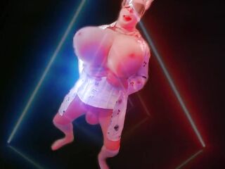 The Church of Balls Cat Bouncer Edition - Low Hangers Large Silicone Breasts Relaxing Waltz Opera Music Real Futa Balls Stretching