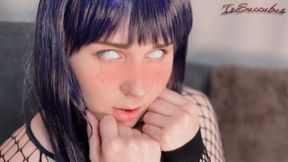 Depraved Hinata facefucked and creampied - POV IoSuccubus