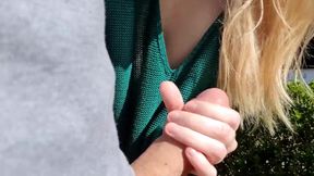 MEGA Public! Parkplatz Quicky mit XXL Sperma Happy End