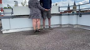 No matter how hard the plump mother-in-law tried &mdash;  piss splashed all over her legs